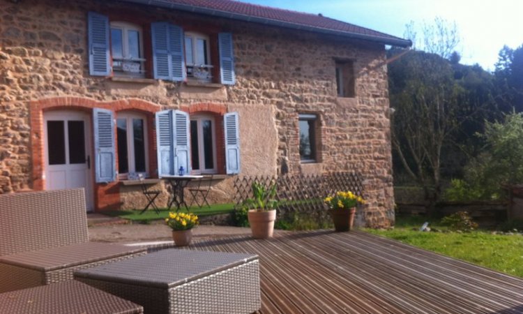 Extérieur chambre d'hôtes Ambierle 